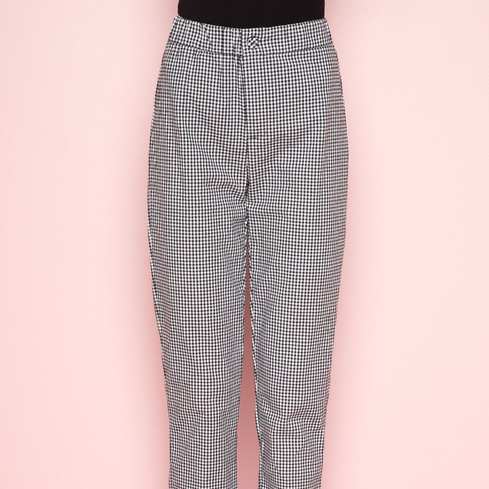 Brandy Melville Gingham tilden pants